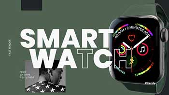 Smart Watch App Promo Intro Opener-31103201