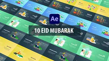 Eid Mubarak Animation-31032472