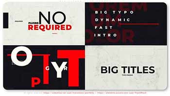 Big Titles Typo Smart Opener-31005303