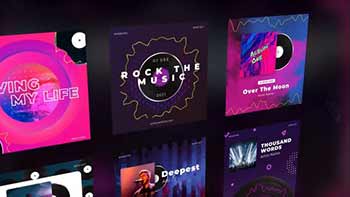 Audio spectrum covers record-30958555