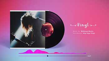 Vinyl Disc Music Visualizer-23292200