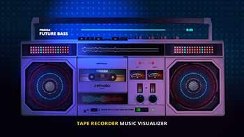 Tape Recorder Music Visualizer-23183638