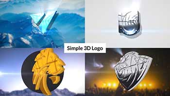 Simple 3D Logo Intro-30987091