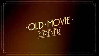 Old Movie Intro-30507106