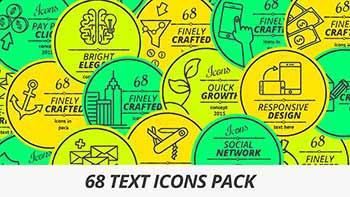 68 Text Icons-10132199