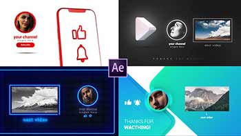 Youtube Endcards Pack-31310990
