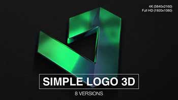 Simple Logo 3D Reveal-28671439