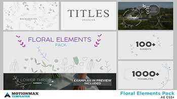 Floral Elements Pack -23328603