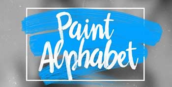 Oil Paint Alphabet-12021847