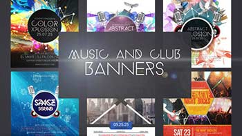 Music Club Event Banner Ad-31733631