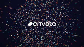Confetti Burst Logo Reveal-29711742