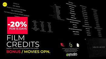 Film Credits And Movies Opener-23697835