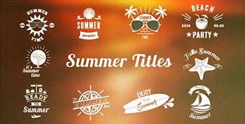 Summer Holiday Title Pack 2-16575638