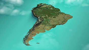 South America Map-32250653