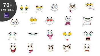Cartoon Emoticons Pack-23006818