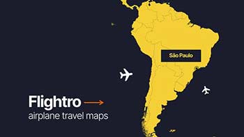 Flightro Airplane Travel Maps-32197214
