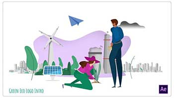 Green Eco Logo Intro-32062721