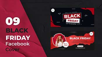 Black Friday Sale Facebook Covers-32354239