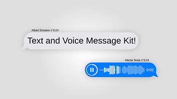Text Message Kit with Voice-21704650