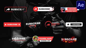 Subscribe Lower Thirds-32426359