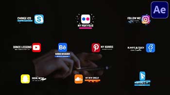 Social Media Lower Thirds-32368680