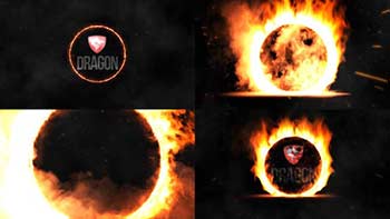 Burning Logo Reveal-32685380