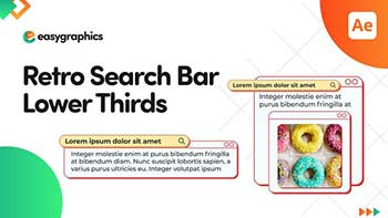 Retro Search Bar Lower Thirds-32753394