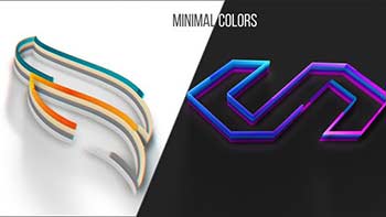 Minimal Colors Logo Intro-32726987