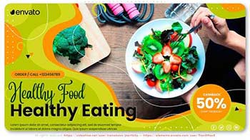 Health Food Restaurant Promotional-32849694