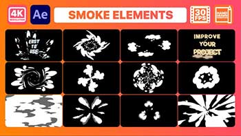Smoke Elements And Titles-33018078
