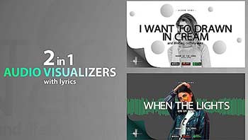 Music Visualizer Modern With Lyrics-755062