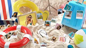 Photo Gallery on Summer Beach-33088877