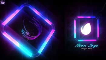 Neon Logo Reveal-33186480