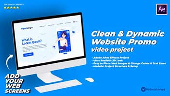 Dynamic Clean Website Promo-33265819