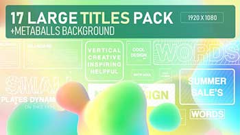 Metta Balls Titles Pack-33314509