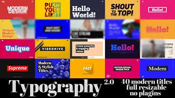 Animated Typography Titles-23870245