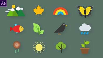 Nature Animated Icons-33560467