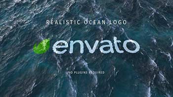 Realistic Ocean Logo-33557149