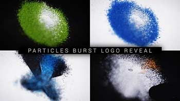 Particles Burst Logo-26794093