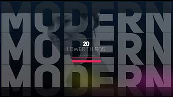 Modern Minimal Lower Thirds-34028154