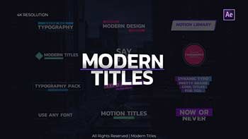 Modern Titles-30142386