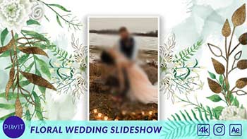 Floral Golden Slideshow-33630893