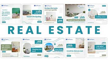 Real Estate Social Media Post Pack-34056388