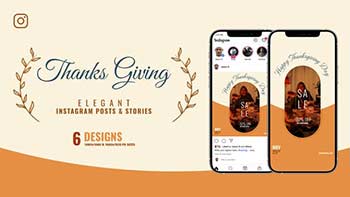 Thanksgiving Day Instagram Sale B162-34074200