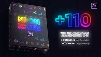 Neon Icons Essential Pack-39134242