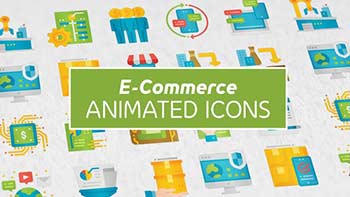 E-commerce Modern flat animated icons-39141931
