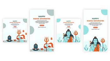 Happy Maha Shivratri Instagram Story and Social Media Post-39141964