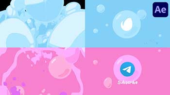 Liquid And Bubbles Logo Opener for After Effects-39147132
