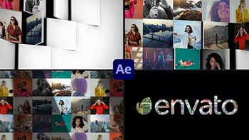 Mosaic Tiles Logo Reveal for After Effects-39149453