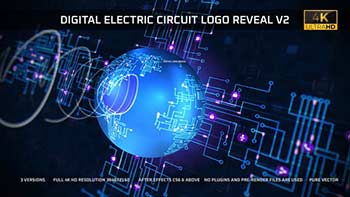 Digital Electric Circuit Logo Reveal-v2-39149852